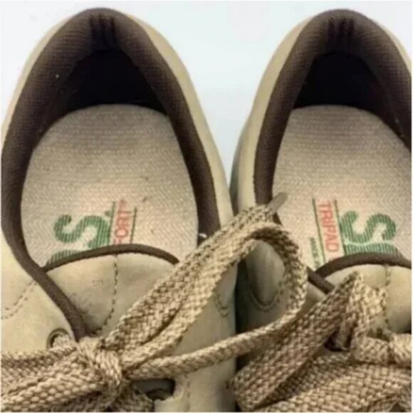SAS Free Time Suede Leather Comfort Walking Shoes Size 6.5 - Picture 4 of 7